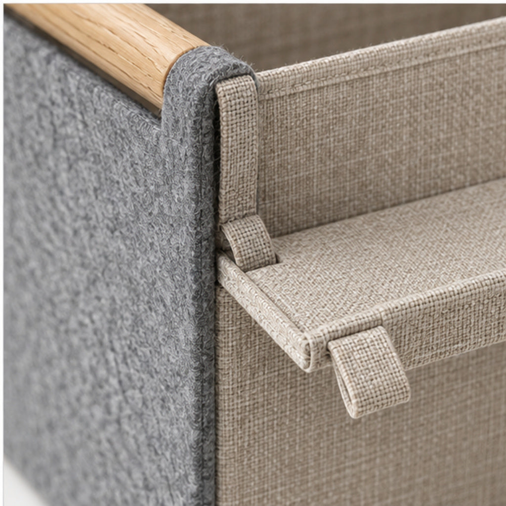 Avenlora FoldRail Closet Shelf Bin